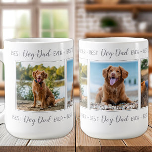 Personalised Pet Photo Dog Dad Coffee Mug