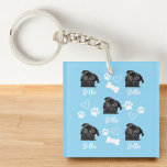 Personalised Pet Photo Dog Lover Instagram Key Ring<br><div class="desc">This "Personalised Pet Photo Dog Lover Instagram Keychain" is the perfect accessory for pet enthusiasts. Showcase your love for your furry friend by uploading a favourite photo, framed in an Instagram-style design. Compact and stylish, this keychain allows you to carry a cherished memory wherever you go. Personalise it with your...</div>