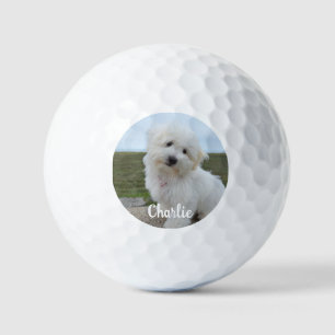 Personalised Pet Photo Dog Lover Keepsake Golf Balls