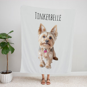 Personalised Pet Photo Fleece Blanket