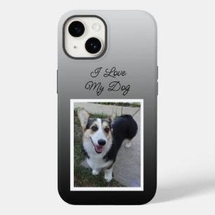 Personalised Pet Photo I Love my Dog   Case-Mate iPhone 14 Case
