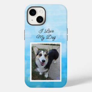 Personalised Pet Photo I Love my Dog Case-Mate iPhone 14 Case