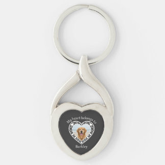 Personalised Pet Photo Keepsake Dog Lover Keychain