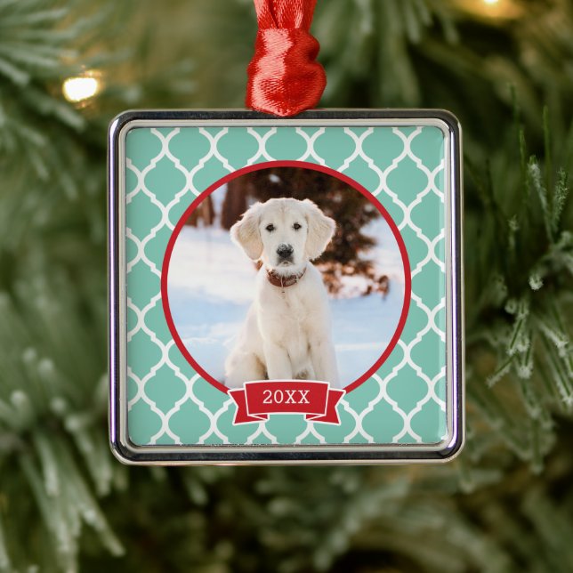 Personalised Pet Photo Keepsake Ornament (Tree)