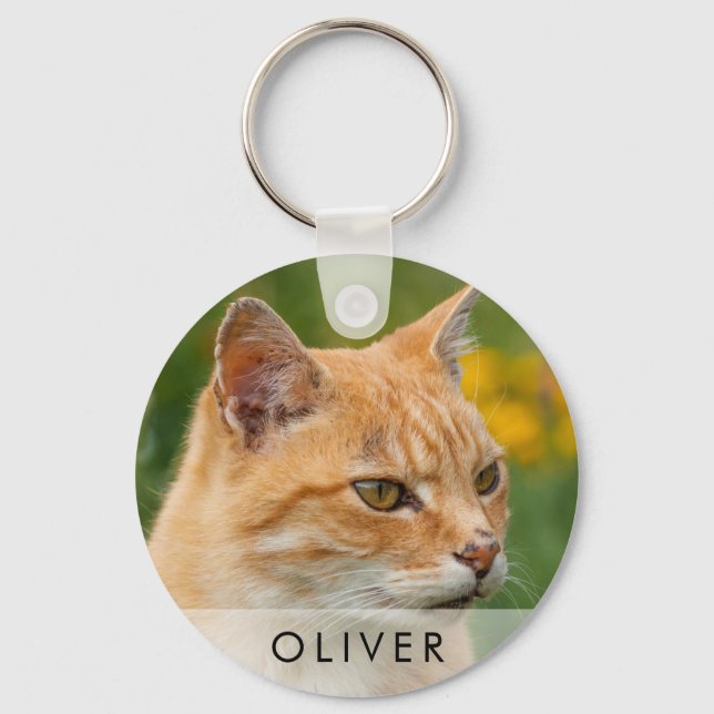 Personalised Pet Photo Key Ring (Front)