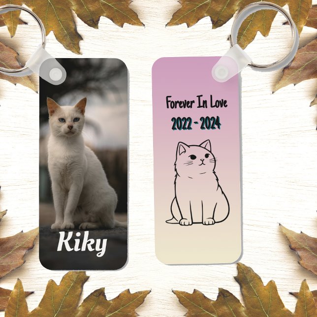 Personalised Pet Photo Key Ring (Creator Uploaded)