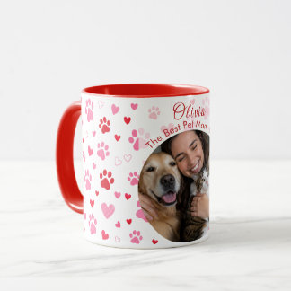 Personalised Pet Photo Mug Gift with Custom Name 