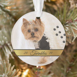 Personalised Pet Photo Ornament