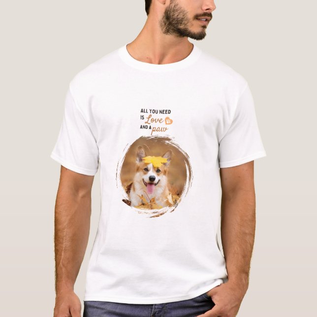 Personalised Pet Photo T-Shirt (Front)