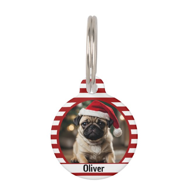 Personalised Pet Photo Tag (Front)