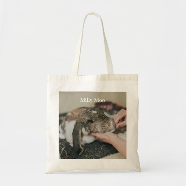  Personalised Pet Photo  Tote Bag (Front)