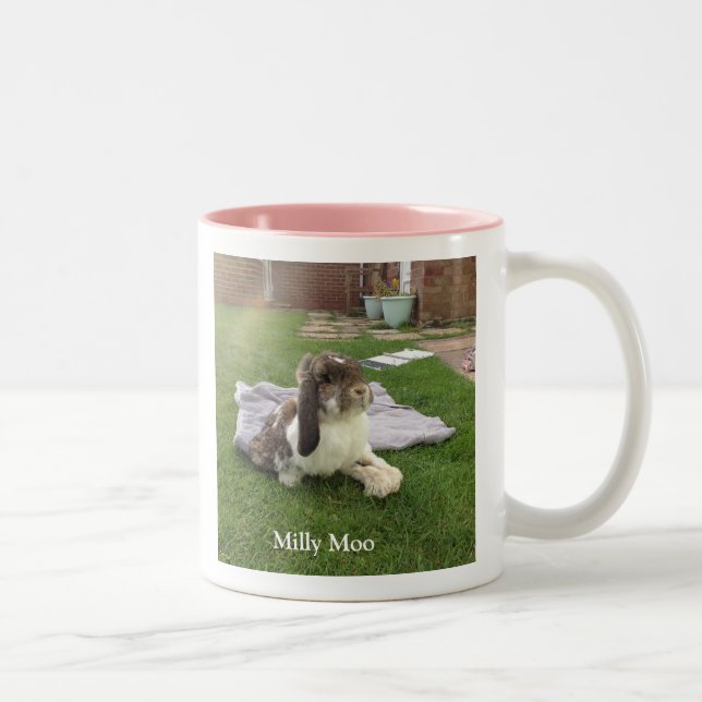  Personalised Pet Photo  Two-Tone Coffee Mug (Right)