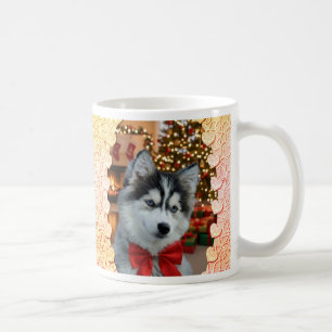 Personalised Pet Photo "Warm Hearts" Christmas Coffee Mug