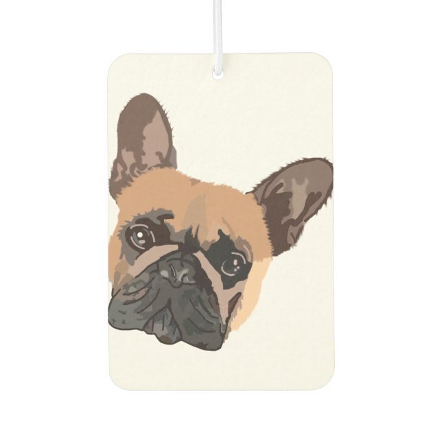 Personalised Pet Picture Car Air Freshener (Front)