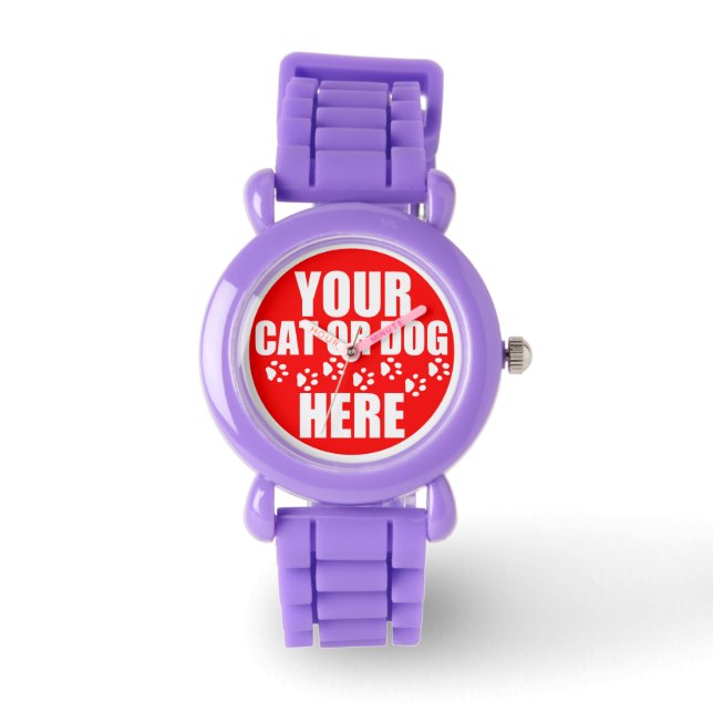 Personalised Pet Picture Watch (Front)