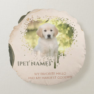 Personalised Pet Portrait Throw Pillow