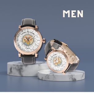 Personalised Pet Portrait Timepiece - Adult & Kids Watch