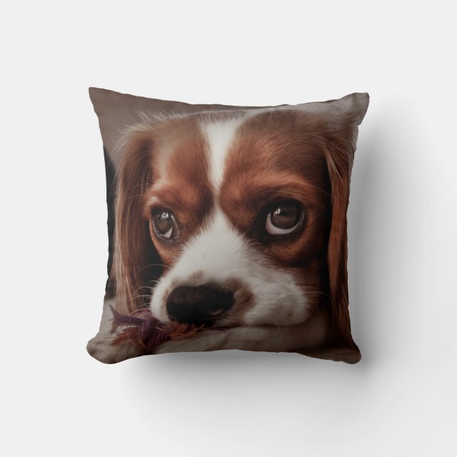 Personalised Pet Throw Pillow (Front)