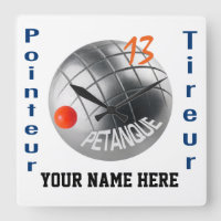 Personalised Petanque Clock