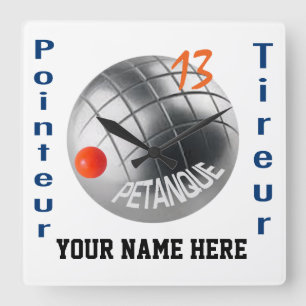 Personalised Petanque Clock