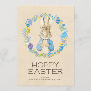 Personalised Peter Rabbit   Hoppy Easter Invitation