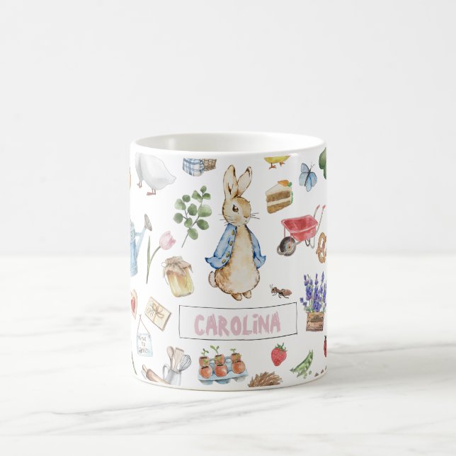Personalised Peter the Rabbit Coffee Mug (Center)