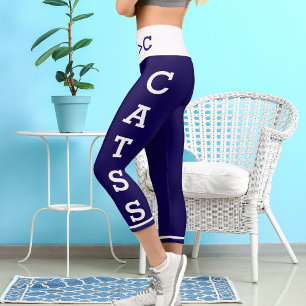 Personalised Pets Mamas Cats High Waisted Capris