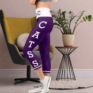 Personalised Pets Mamas Cats High Waisted Capris