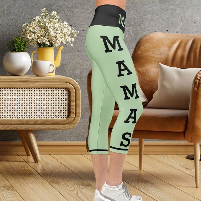 Personalised Pets Mamas Cats High Waisted Capris (Creator Uploaded)