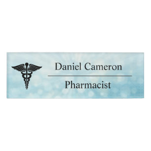Personalised Pharmacist Name Tag