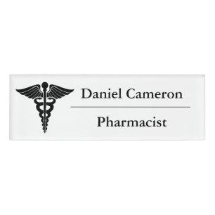 Personalised Pharmacist Name Tag