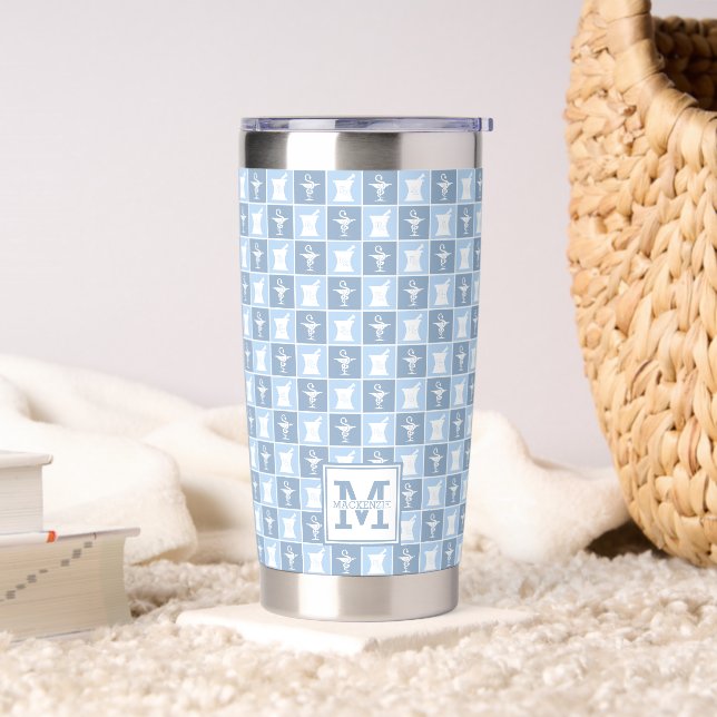 Personalised Pharmacist Pharmacy Tech Insulated Tumbler (Living Room)