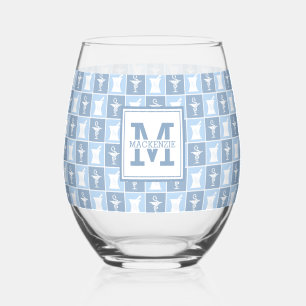 Personalised Pharmacist Pharmacy Tech Stemless Wine Glass