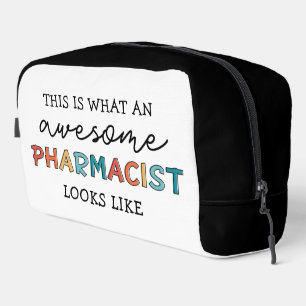 Personalised Pharmacist Retro Awesome Pharmacist Dopp Kit