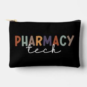 Personalised Pharmacy Tech Retro Accessory Pouch