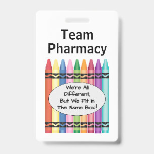 Personalised Pharmacy Technician ID Badge