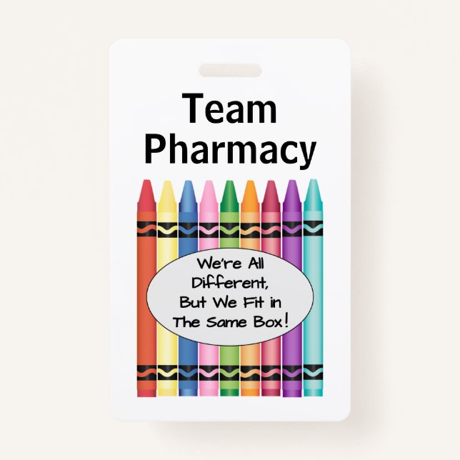 Personalised Pharmacy Technician ID Badge (Front)
