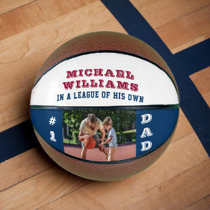 Personalised Photo #1 Dad In a League of His Own Basketball