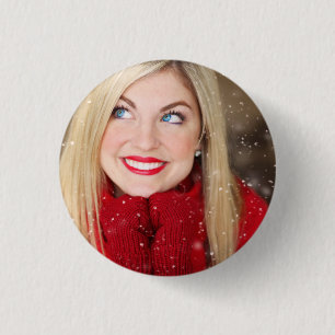 Personalised Photo 3 Cm Round Badge