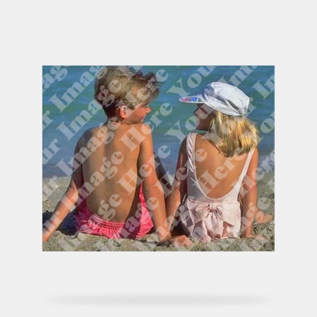 Personalised Photo Acrylic Sign (Front)