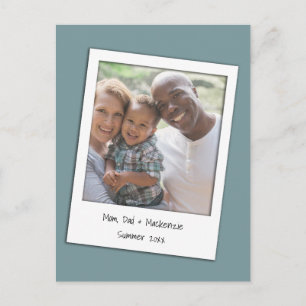 Personalised Photo and Frame Postcard