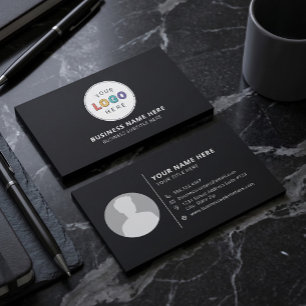 Personalised Photo and Logo Business Card