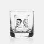 Personalised Photo And Message<br><div class="desc">Attention all fathers and whiskey connoisseurs! This father's day, give the gift of style with a personalised whiskey drinking glass. Customise it with a photo and a message, including your children's names, and easily adjust the font styles, sizes, and colours to your liking. Simply click on the "customise further" link...</div>