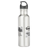 Personalised Photo and message 710 Ml Water Bottle (Back)