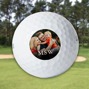Personalised Photo and Monogram Golf Balls