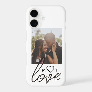 Personalised Photo and Monogram Text Photo Collage