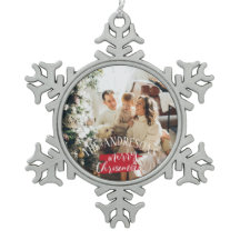 Personalised photo and name christmas