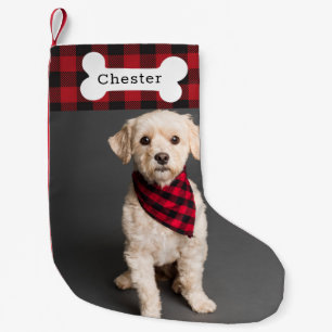 Personalised Photo and Name Christmas Stocking