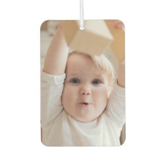 personalised photo and name Happy father's day Car Air Freshener