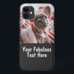 Personalised Photo and Text iPhone 11 Case<br><div class="desc">Personalised Stylish Photo and Text iPhone 11 Case</div>